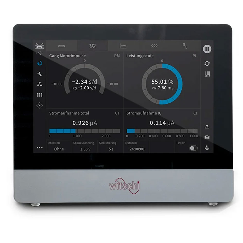Witschi Terminal, display for 2 mikrofoner/måleutstyr