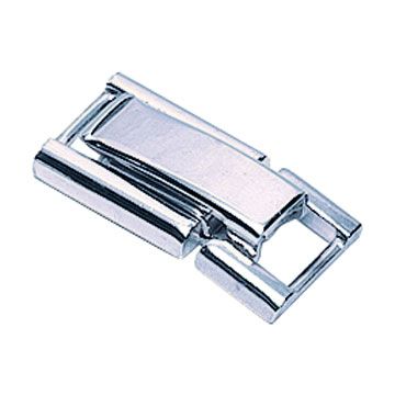 Gauslås 8,5mm rhodinert