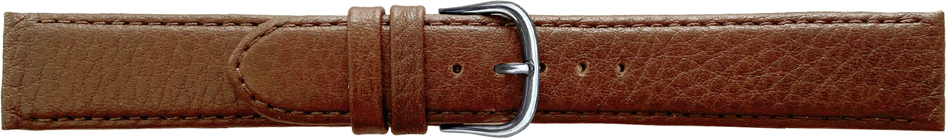 Rem Beco Imperator lysebrun, hvit spenne, 12-14-16-18-20-22 mm