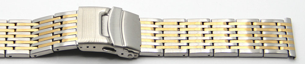 Herrelenke, bicolor (endefeste 24 mm, bredde 22 mm)