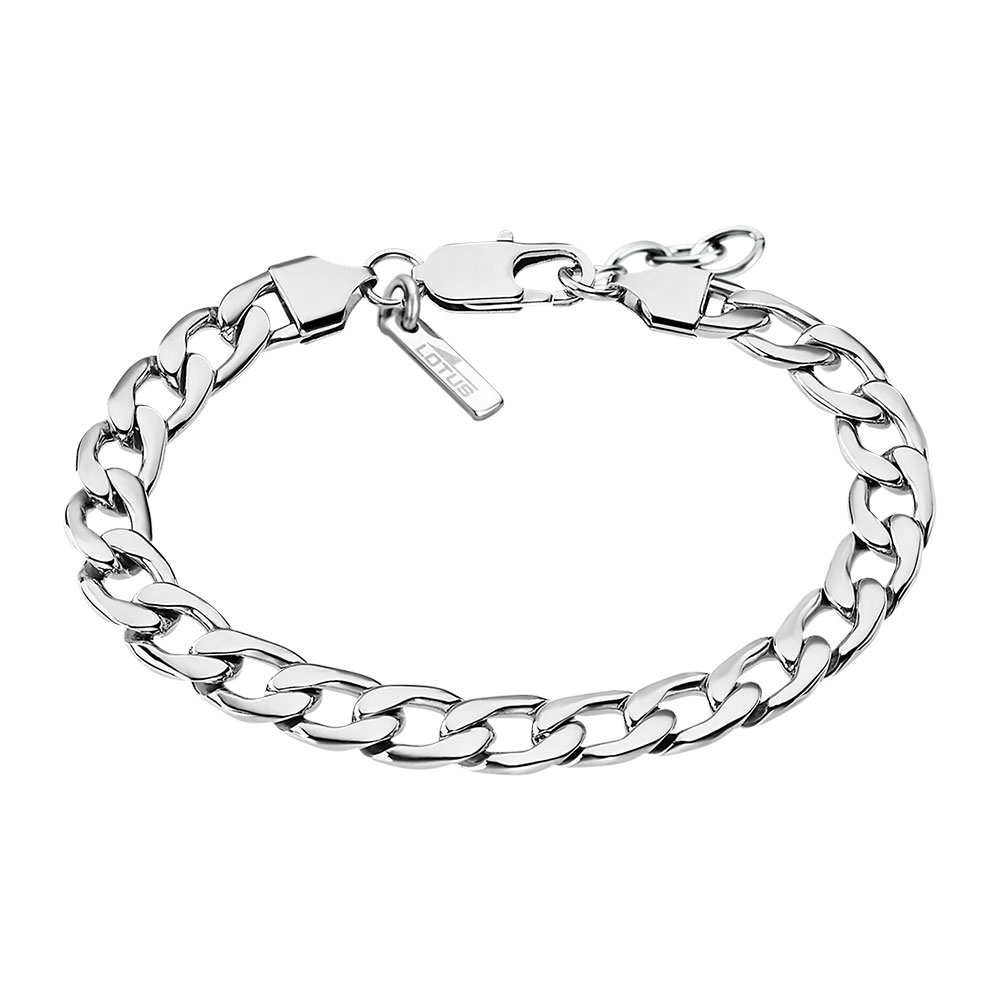 Lotus Style, armbånd i stål (bredde 9 mm, lengde 21,5 cm)